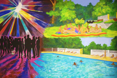 Eureka party pool people