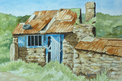 Fishermans hut Prussia Cove 2 finished