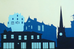 Repton skyline silhouette