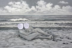Happy couple at the beach