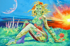 Sarah as Mother Nature