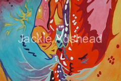 Queynte 18 - 20 x 16 inches Acrylic on board