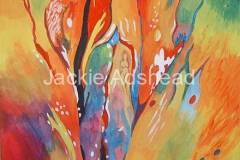 Queynte 2 - 20 x 16 inches Acrylic on board