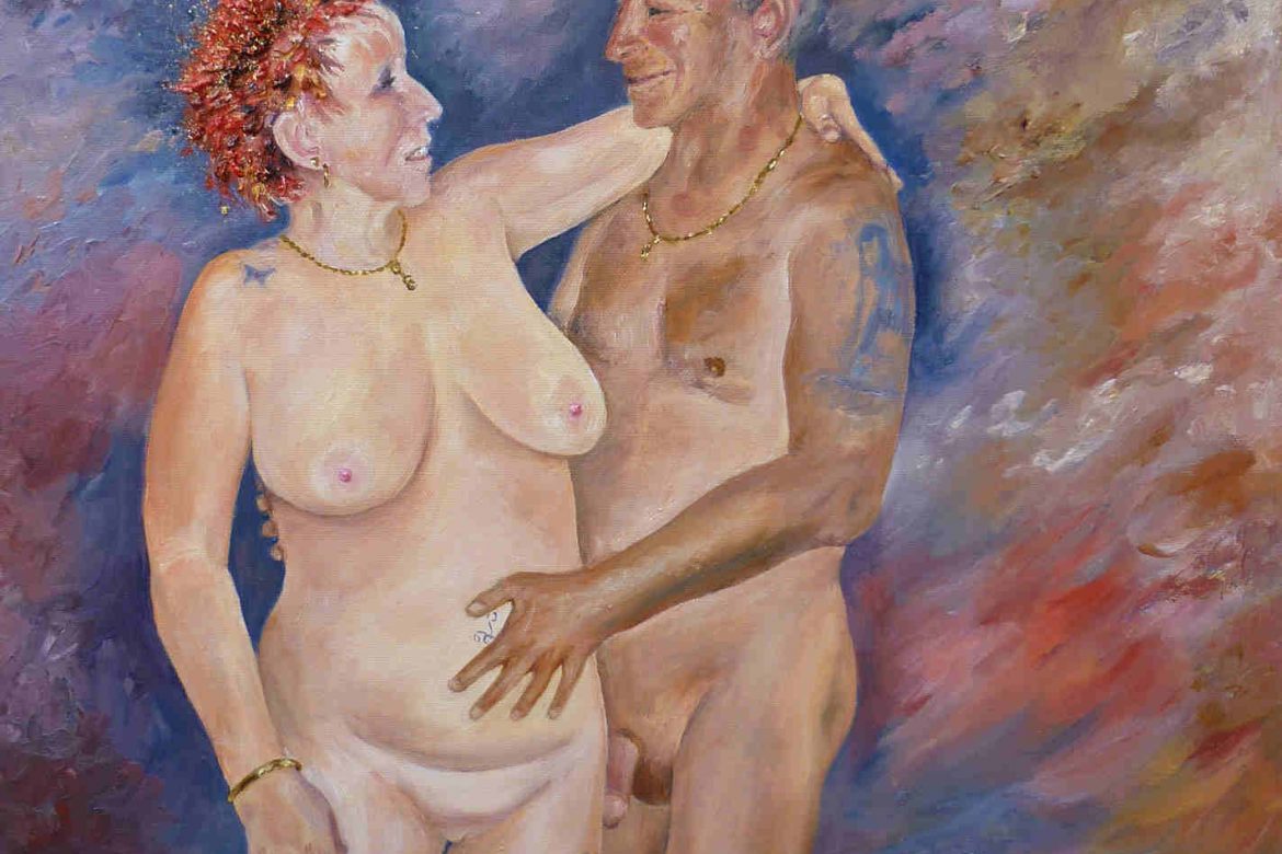 How to paint an erotic oil painting from start to finish