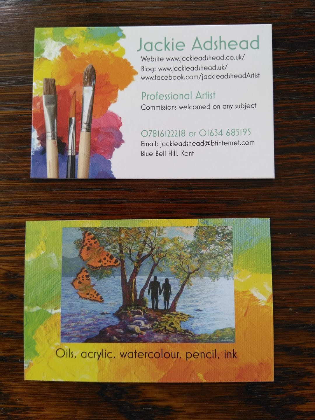 New business cards have arrived!