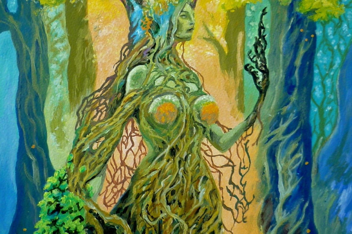 Tree goddess a second time